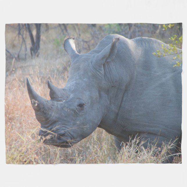 Rhino Fleece Blanket (Vorderseite (Horizontal))