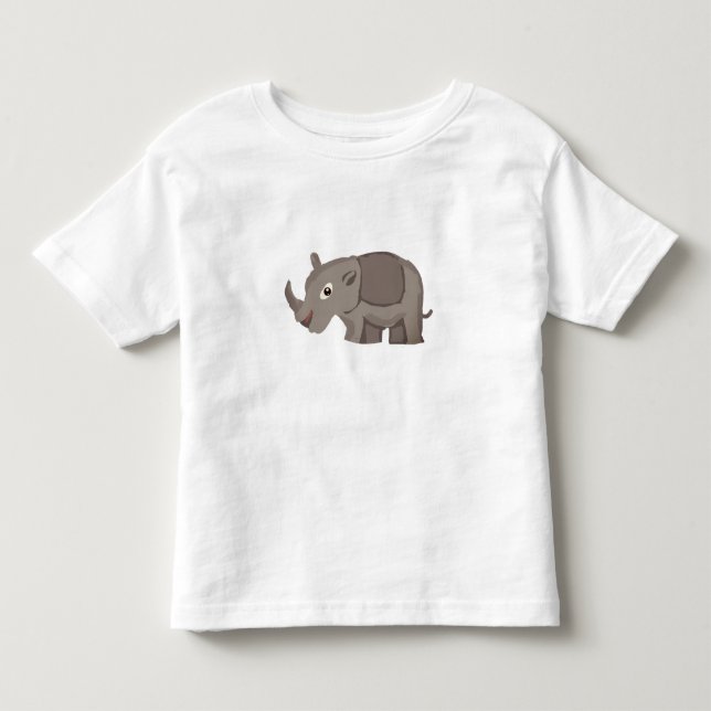 Rhino Kleinkind T-shirt (Vorderseite)