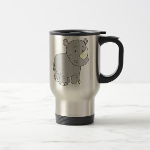 Rhino-Liebe-Reise-Tasse Reisebecher