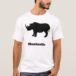 Rhino Mantastic schwarz T-Shirt