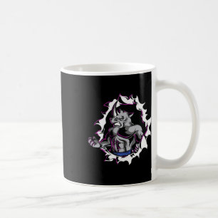 Rhino Muskeln Fitness Bodybuilding Gewichtszunahme Kaffeetasse