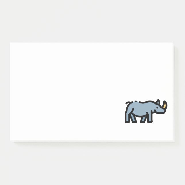 Rhino Post-it Klebezettel (Vorderseite)