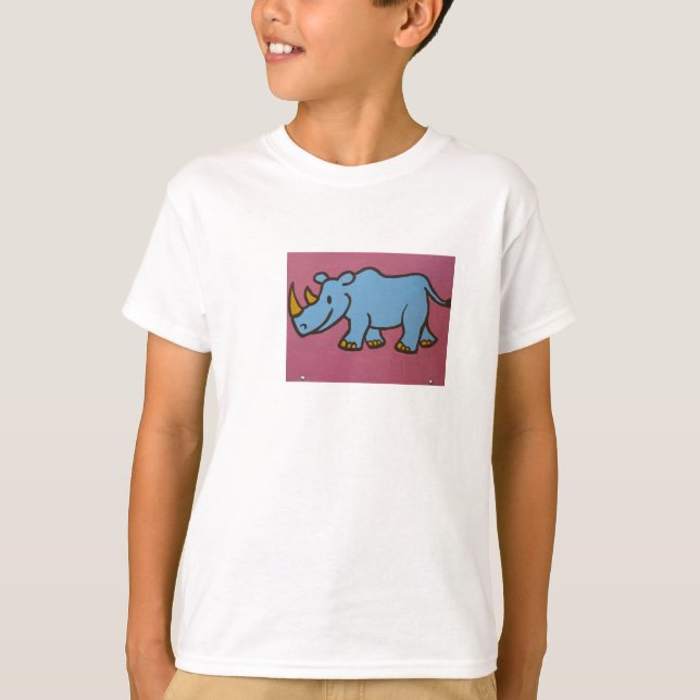 Rhino scherzt T - Shirt (Vorderseite)
