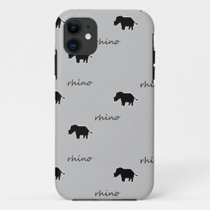 Rhino Silhouette Case-Mate iPhone Hülle