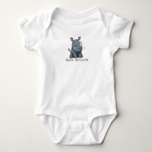 Rhino Smooch! Baby-Body Baby Strampler