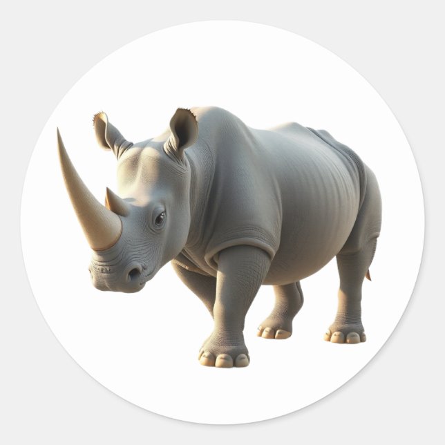 Rhino Stickers (Vorderseite)