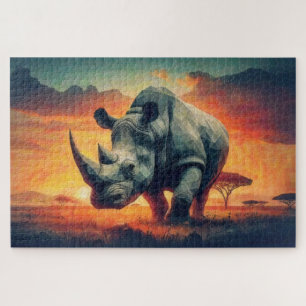 Rhino Sunset Safari