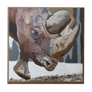 Rhino Tile, holländischer Look, Personalize Fliese