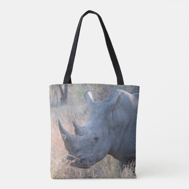 Rhino Tote Bag Tasche (Rückseite)