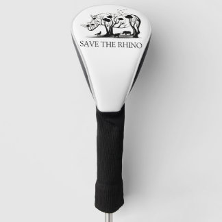 Rhino Tree Silhouette | Rhino Gerettet Golf Headcover