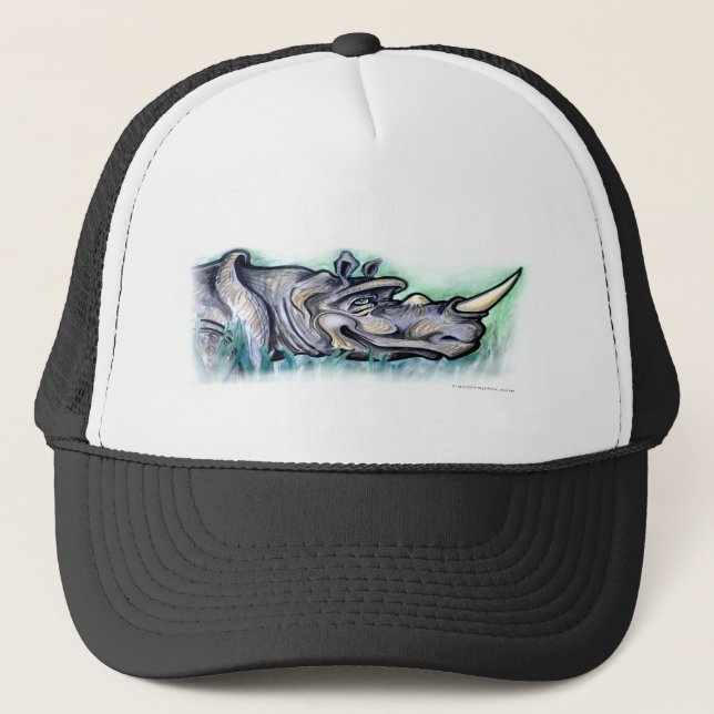 Rhino Truckerkappe (Vorderseite)