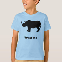 Rhino Trust Me schwarz T-Shirt