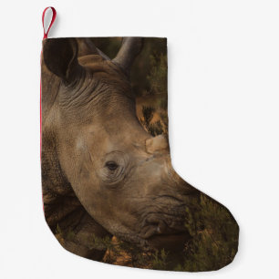 RHINO WILD TIERE KLEINER WEIHNACHTSSTRUMPF
