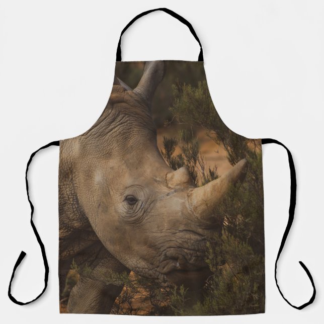 RHINO WILD TIERE SCHÜRZE (Vorderseite)