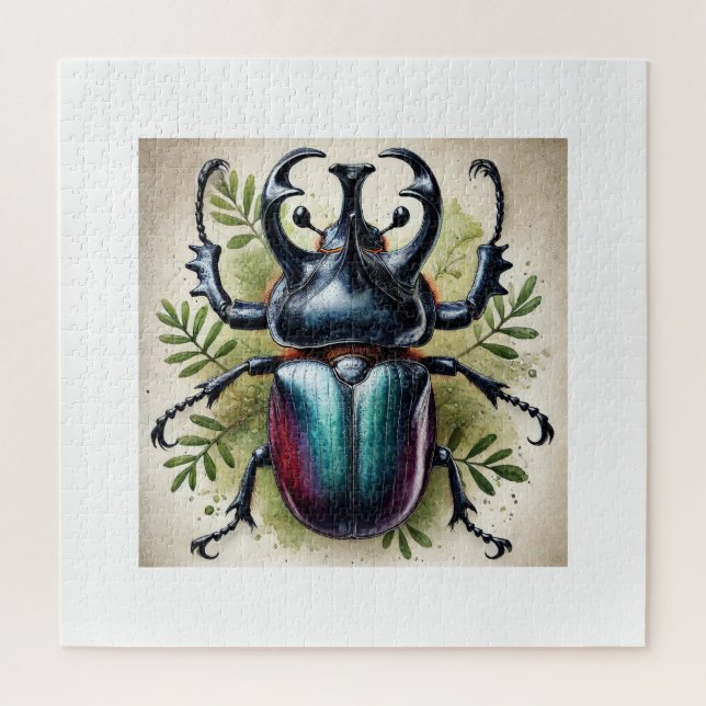 Rhinoceros Beetle 310824IREF209 - Watercolor (Vertikal)