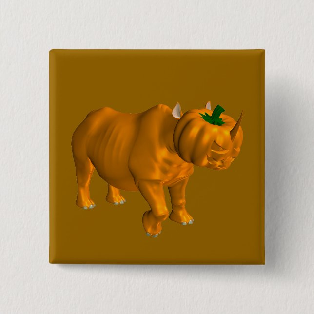 Rhinoceros Button (Vorderseite)
