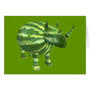 Rhinoceros de la Journée nationale de la pastèque