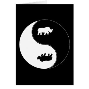 Rhinocéros de Yin Yang