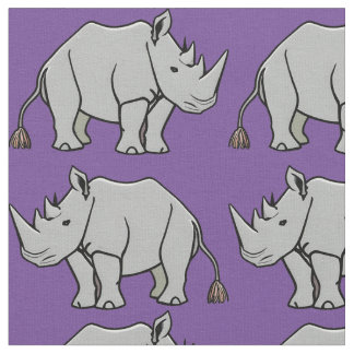 Rhinoceros Fabric Stoff