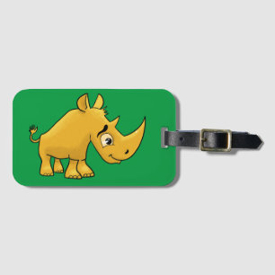 Rhinoceros Gepäckanhänger