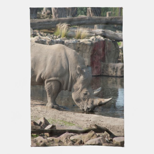 Rhinoceros Küchentuch (Vertikal)