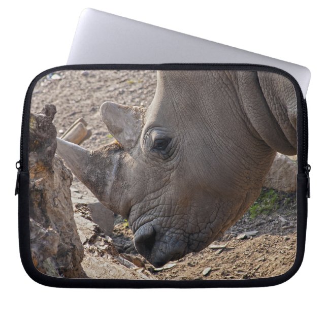 Rhinoceros Laptopschutzhülle (Vorderseite)