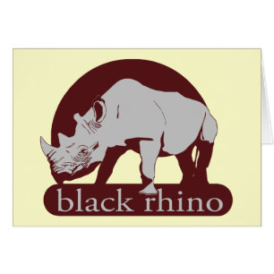 rhinocéros noir