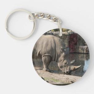 Rhinoceros Schlüsselanhänger