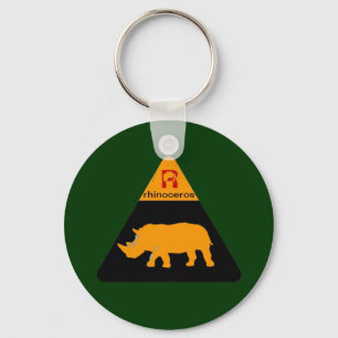Rhinoceros Schlüsselanhänger