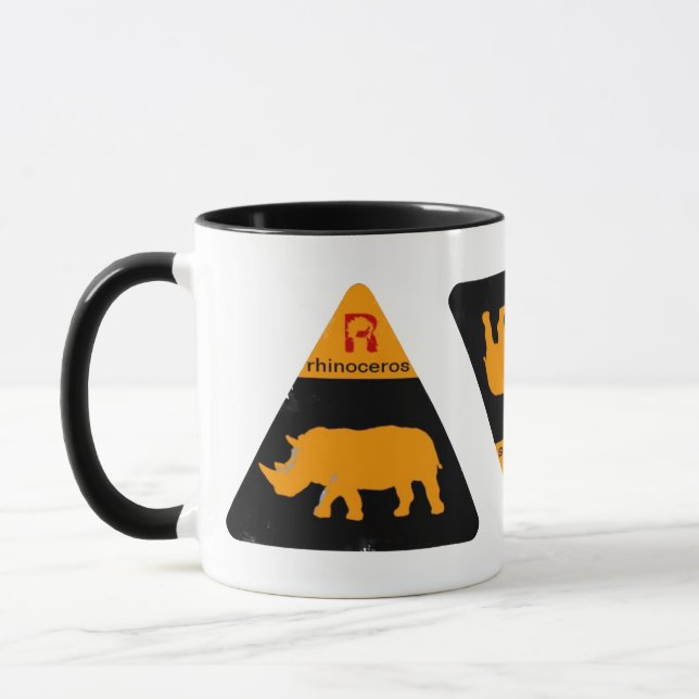 Rhinoceros Tasse (Links)