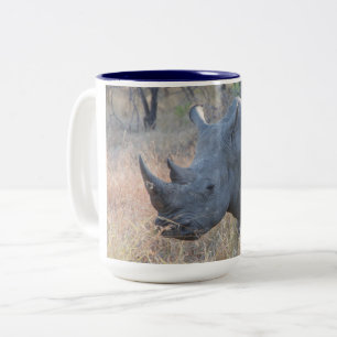 Rhinoceros-Tasse Zweifarbige Tasse