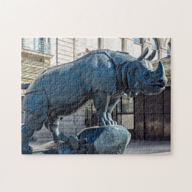 Rhinoceros vor der Musée d'Orsay - Paris (Horizontal)