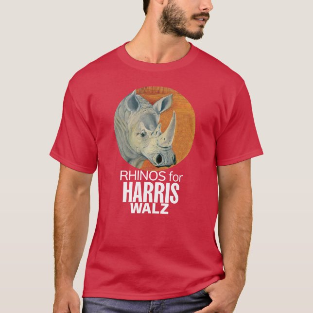 RHINOS pour t-shirt HARRIS/WALZ (Devant)