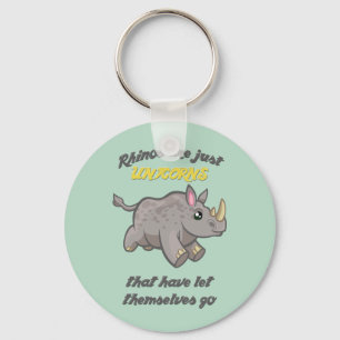 Rhinos sind Unicorns Schlüsselanhänger