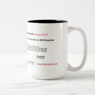RHK Technologie - August 2012 IOM Kaffee-Tasse Zweifarbige Tasse