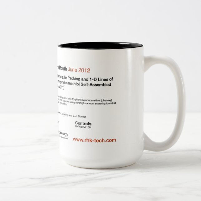RHK Technologie - Juni 2012 IOM Kaffee-Tasse Zweifarbige Tasse (Rechts)