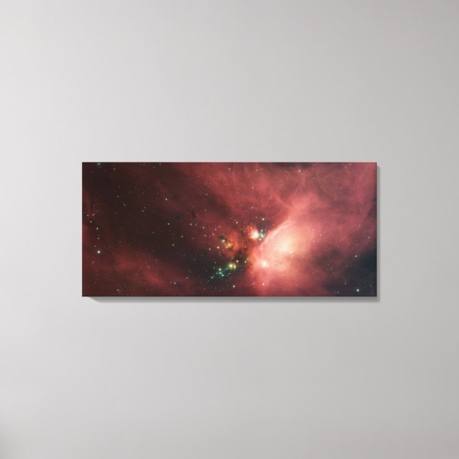 Rho-Ophiuchi-Nebel 2 Leinwanddruck (Vorderseite)