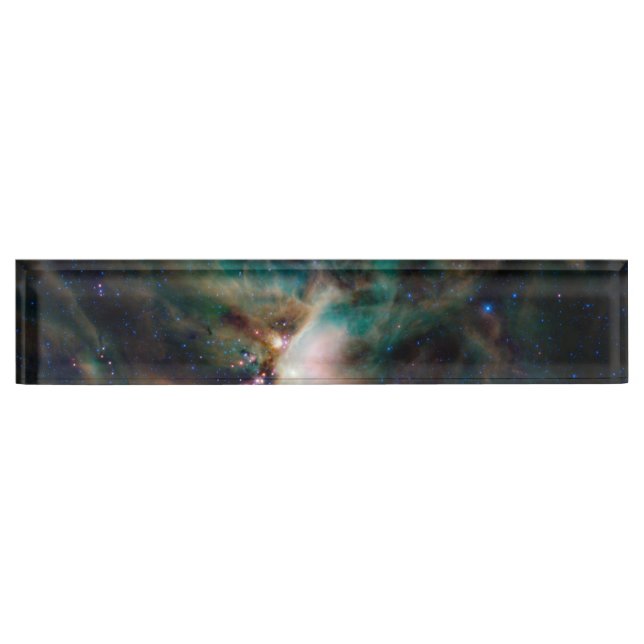 Rho Ophiuchi Wolkenkomplex Galaxy Space Namensplakette (Vorderseite)