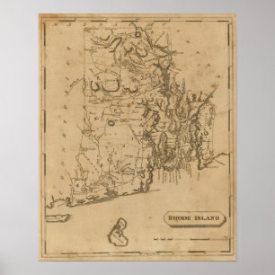 Rhode Island 4 Poster