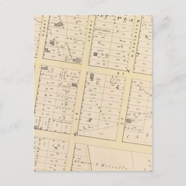 Rhode Island Atlas Karte (Vorderseite)