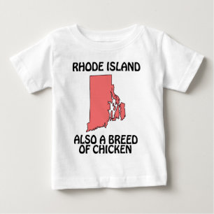 Rhode Island - Auch eine Hühnerrasse Baby T-shirt