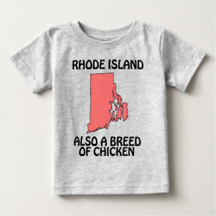 Rhode Island - Auch eine Hühnerrasse Baby T-shirt