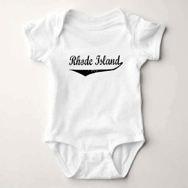 Rhode Island Baby Strampler (Vorderseite)
