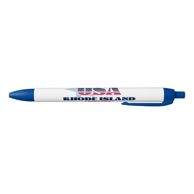 Rhode Island ein amerikanischer Icon Pen Kugelschreiber (Unterseite)