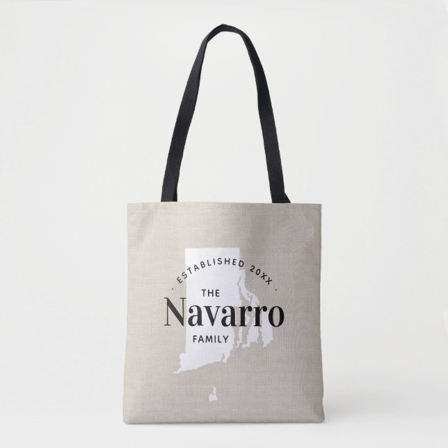 Rhode Island Famille Monogram Sac fourre-tout (Devant)
