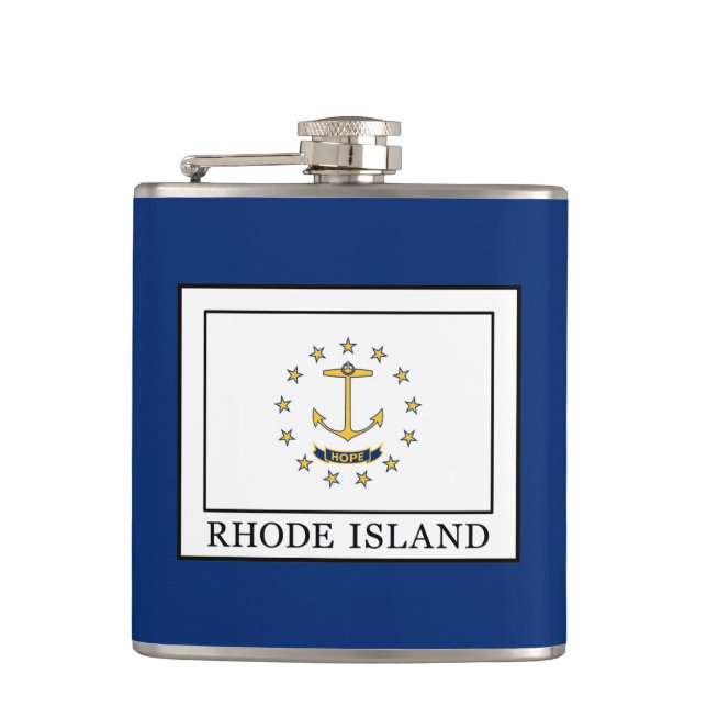 Rhode Island Flachmann (Vorderseite)