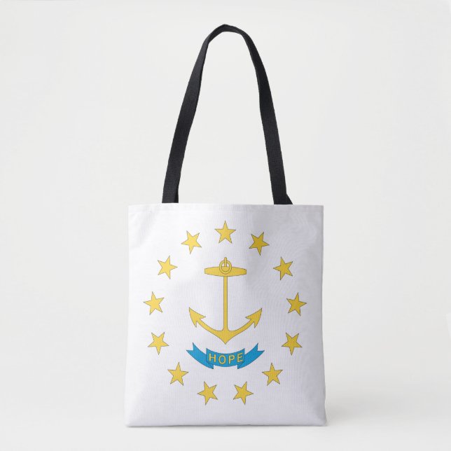 RHODE ISLAND Flag Design - Tasche (Vorderseite)
