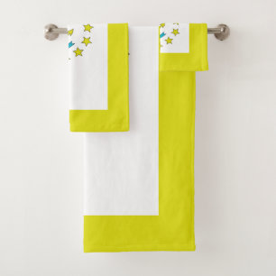 Rhode Island-Flagge Badhandtuch Set