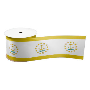 Rhode Island-Flagge Satinband