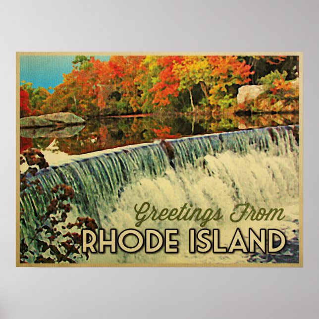 Rhode Island Greetings Poster (Vorne)